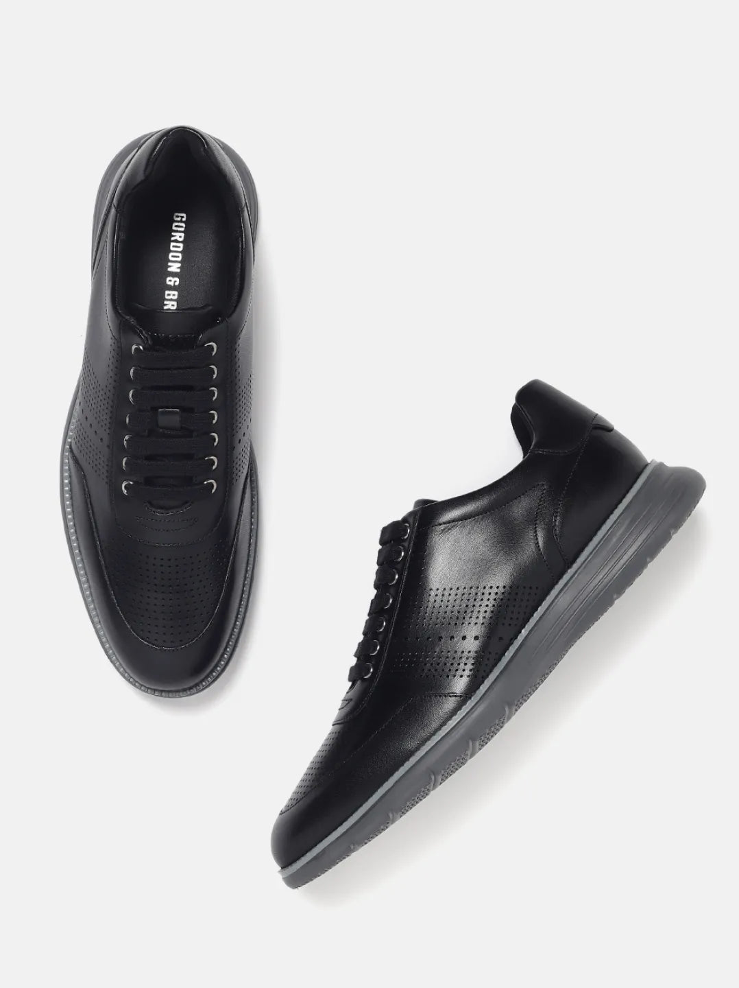 ANTIK BLACK MEN LACE UP SNEAKERS | 624729ANTIK BLACK