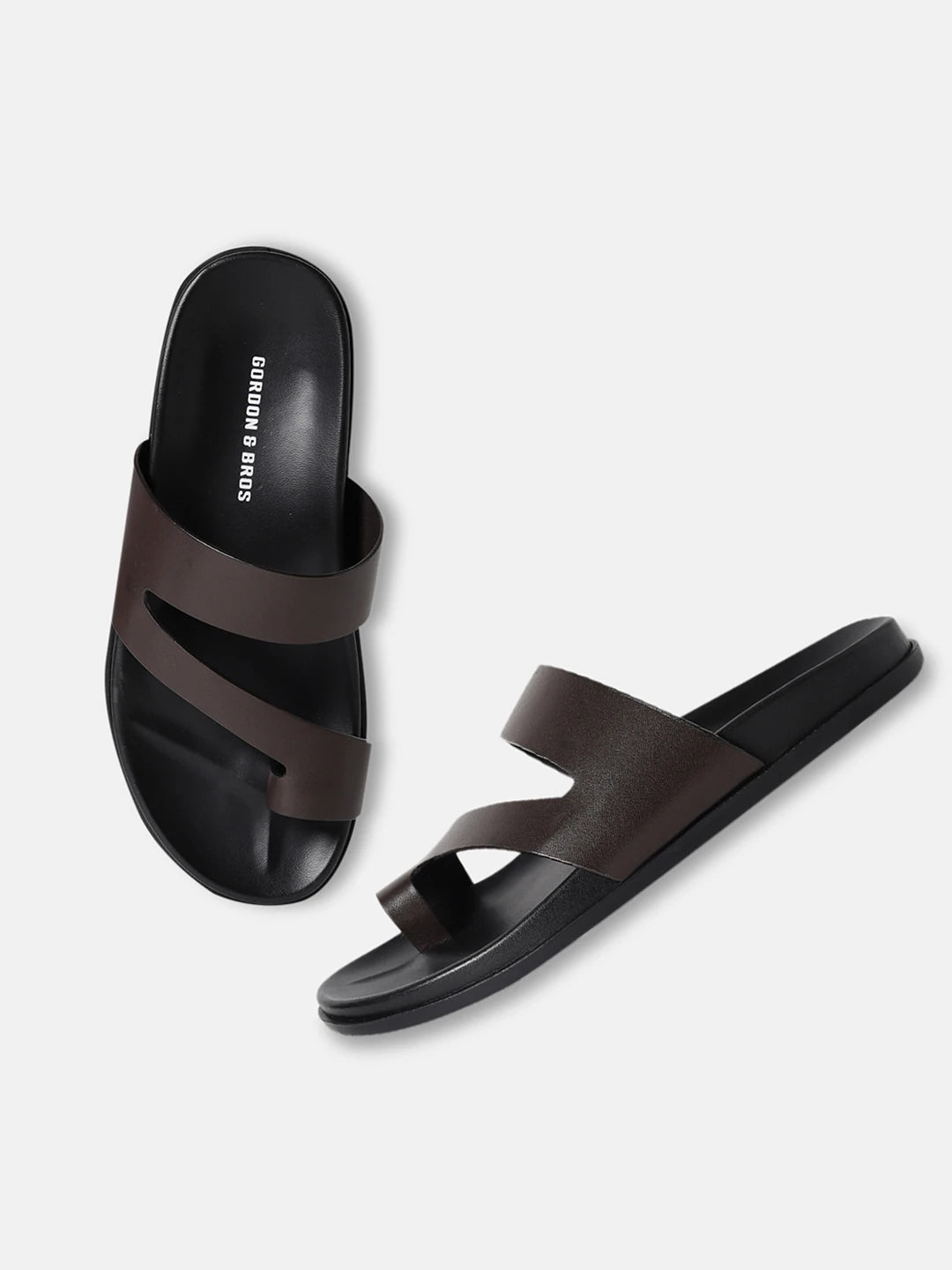 PREMIUM TOE LOOP SANDALS | 39 BROWN