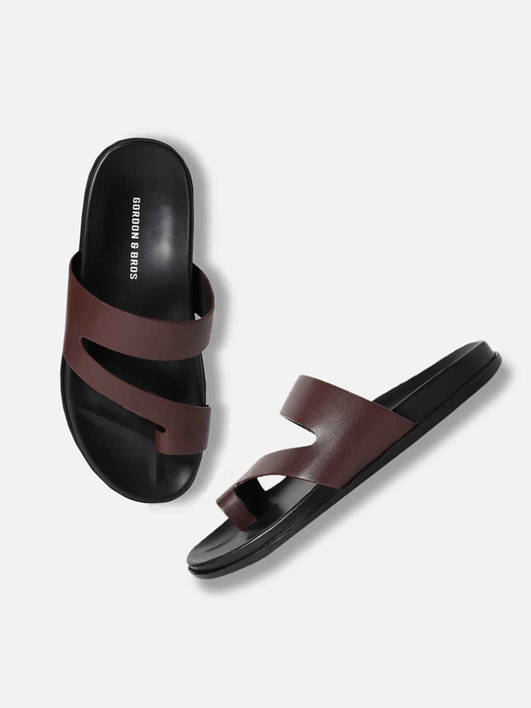 PREMIUM TOE LOOP SANDALS | 39 BURGUNDY