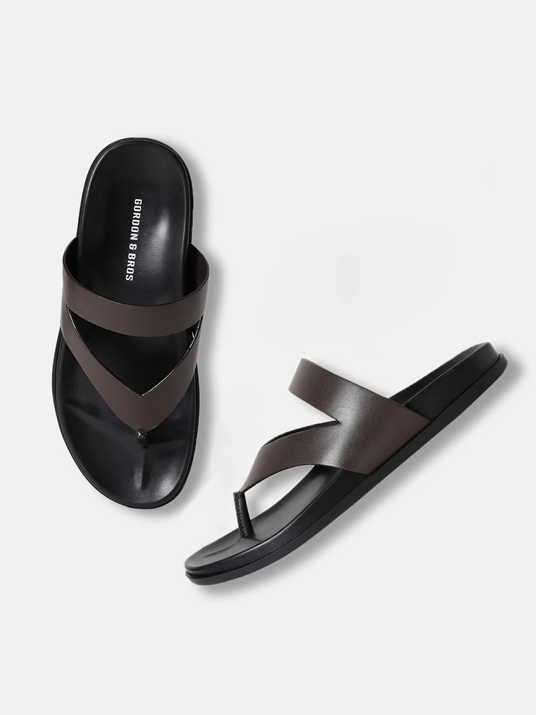 CLASSIC CROSS STRAP SANDALS | 38 BROWN