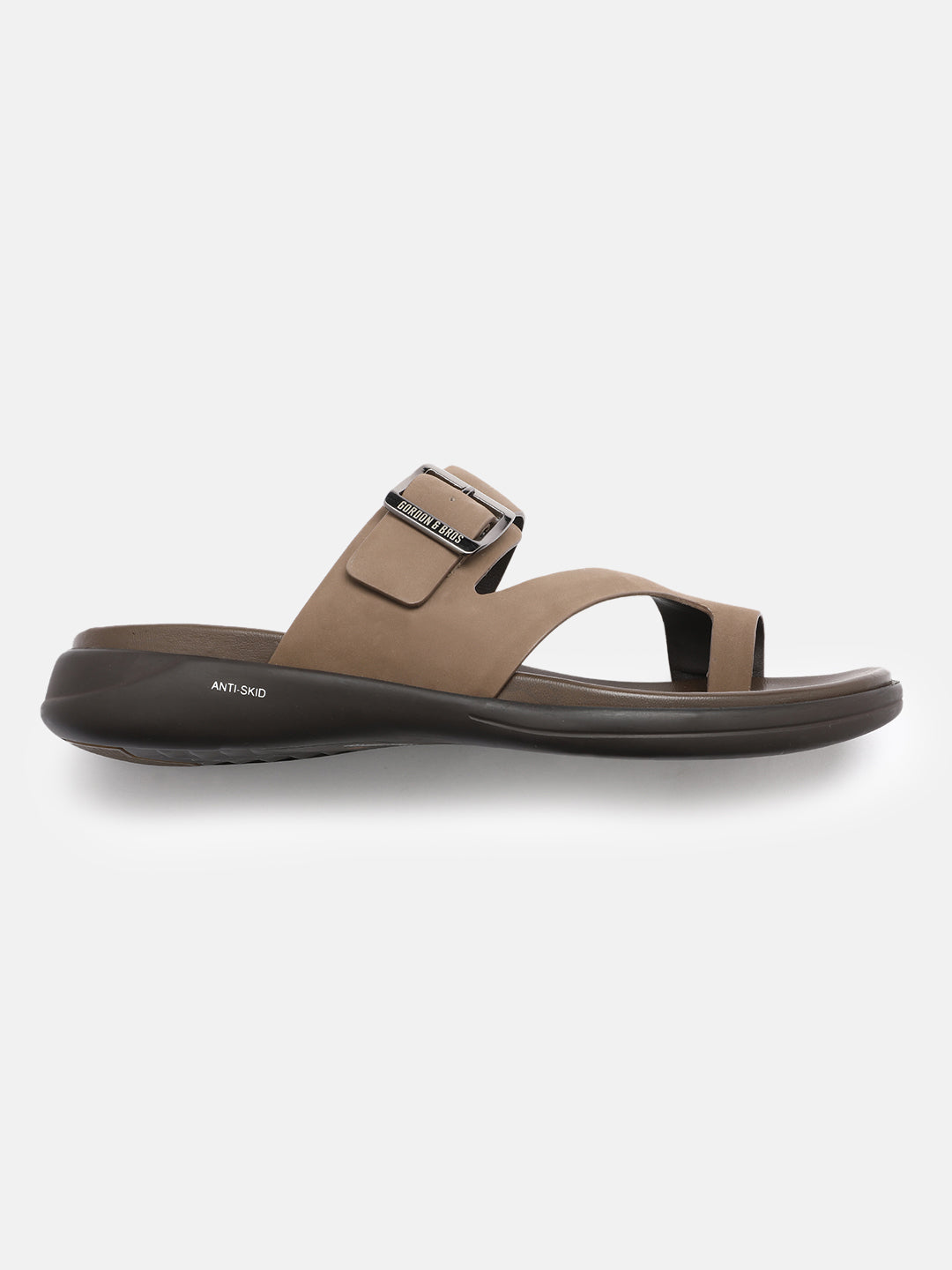PORTO LEATHER SANDALS | A46 NUBUCK TAUPE