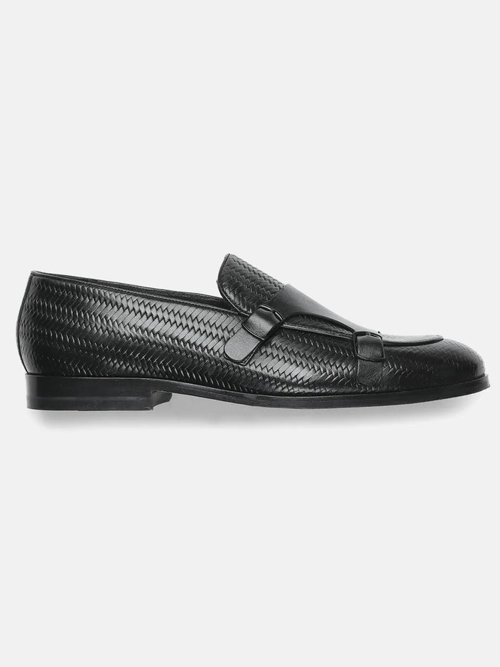 DOUBLE MONK LOAFERS | 2000 BLACK