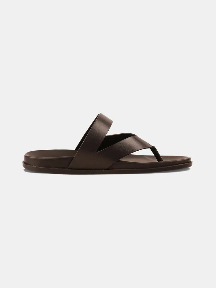 CLASSIC CROSS STRAP SANDALS | 38 BLACK