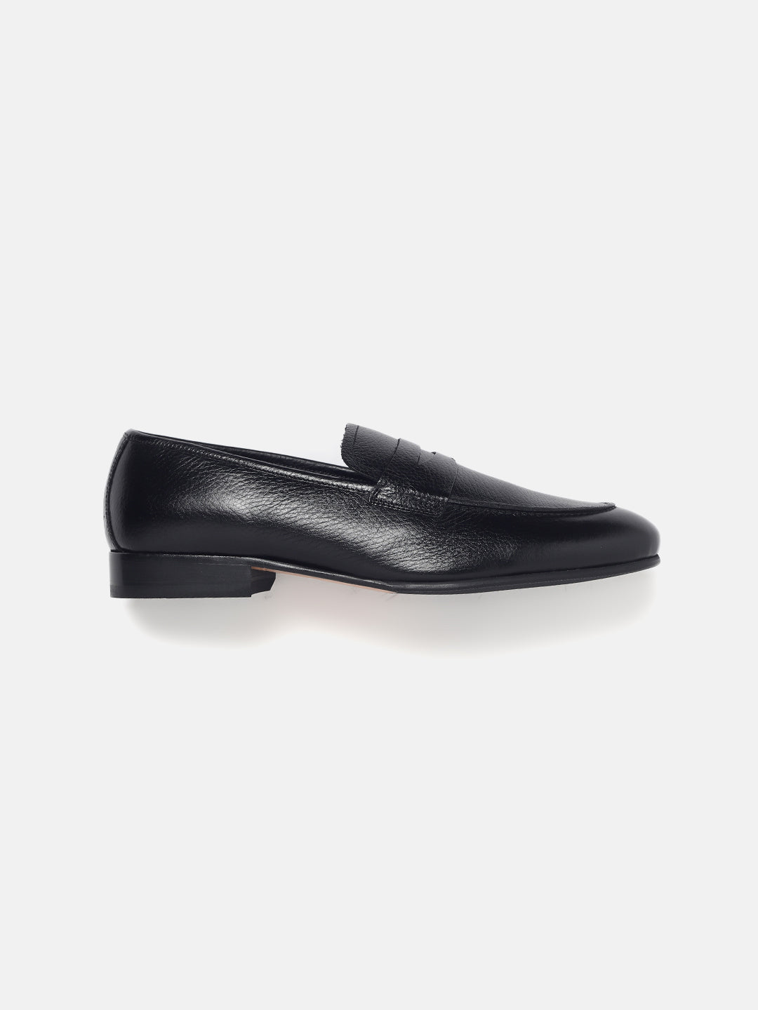 MILLED BLACK MEN LOAFER | 624556MILLED BLACK