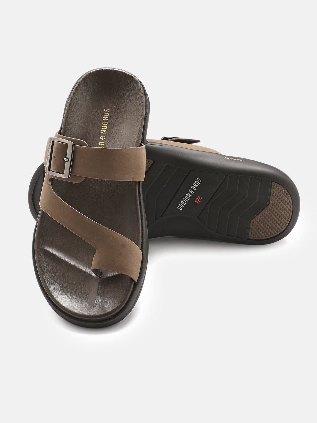 PORTO LEATHER SANDALS | A46 NUBUCK TAUPE
