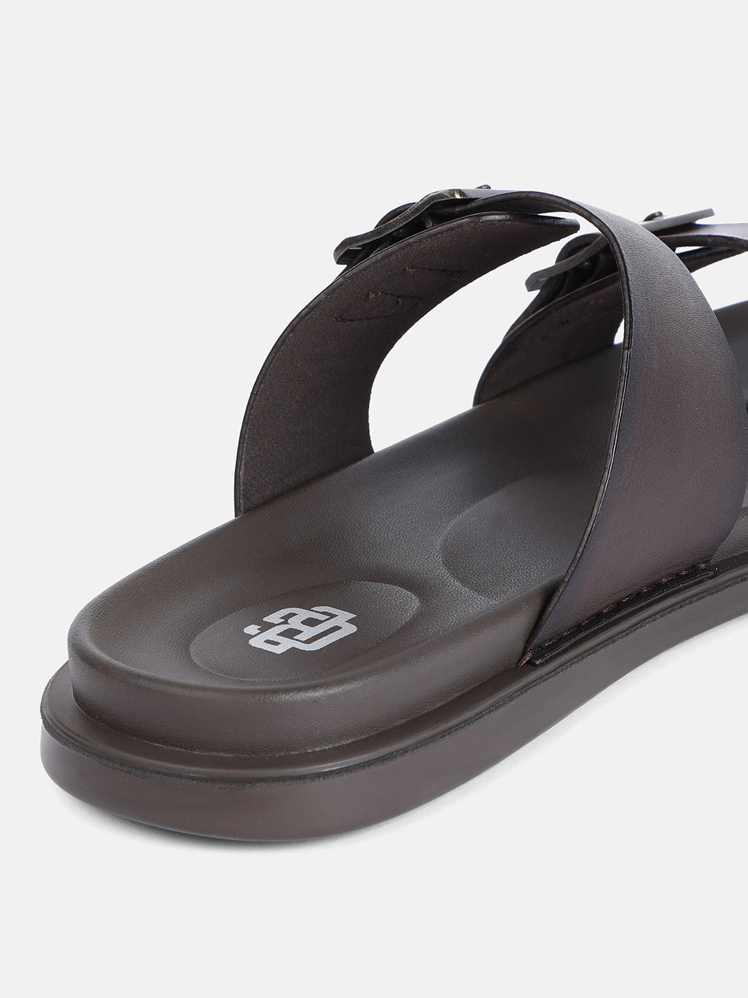 FIBBIA SANDAL | DARK BROWN