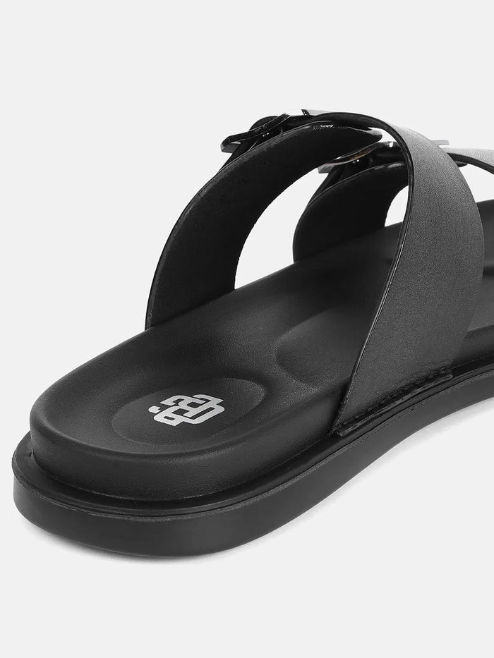FIBBIA SANDAL | BLACK