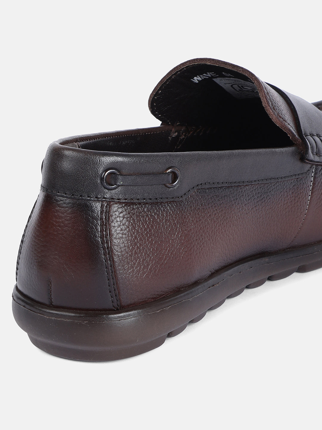 WAVE SADDLE LOAFER | BROWN