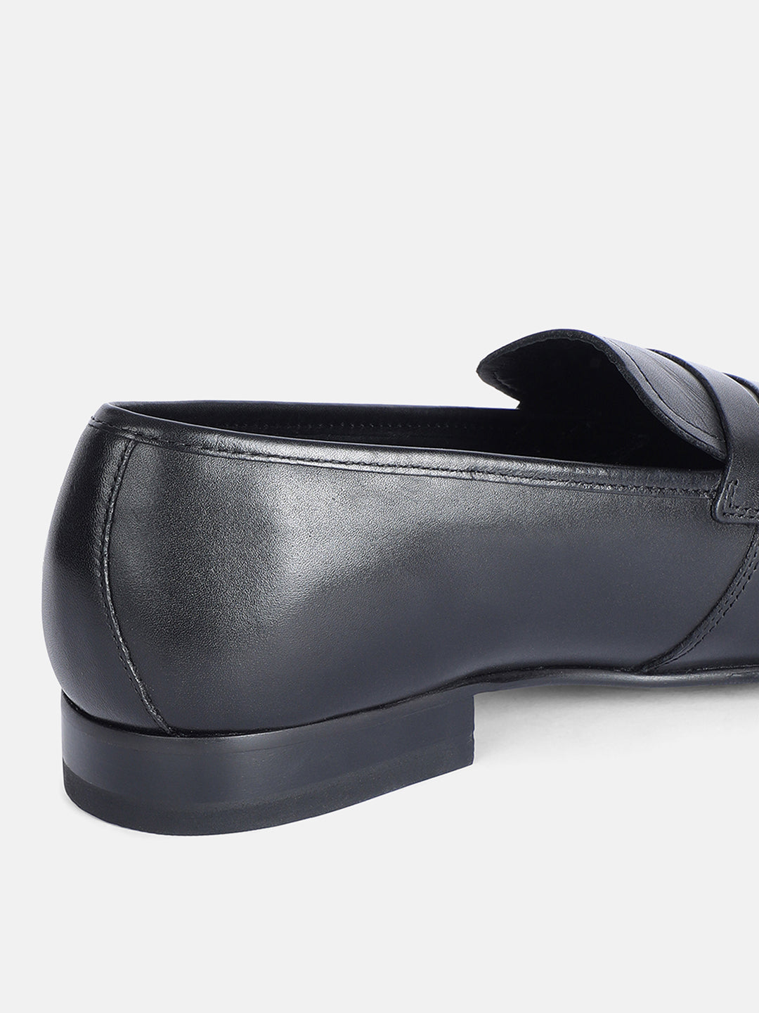 PLAIN BLACK MEN LOAFER | 556PLAIN BLACK