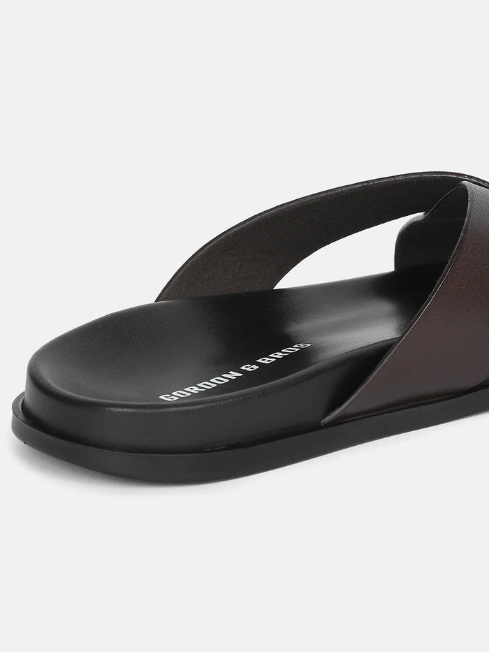 CRUZ SANDAL | DARK BROWN