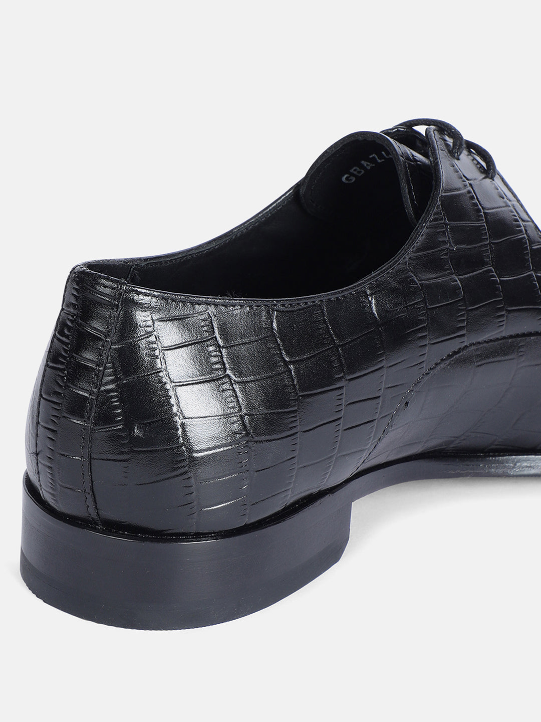 BLACK MEN DERBY LACE UP SHOES | 21BLACK