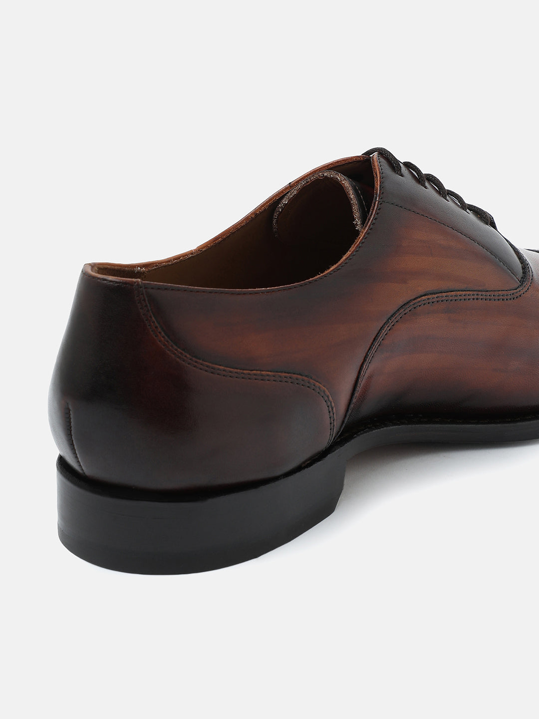 CRUST TAN MEN TOE CAP OXFORD LACE UP SHOES | 5092CRUST TAN