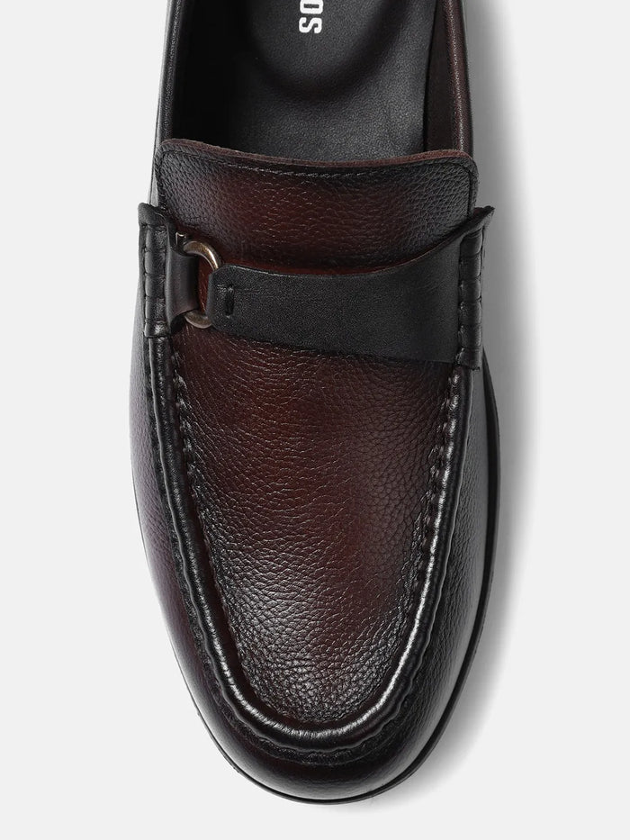 WAVE SADDLE LOAFER | BROWN
