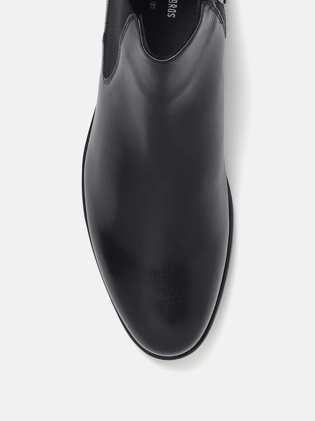 CHELSEA LEATHER BOOTS | 1776 ADIGO BLACK
