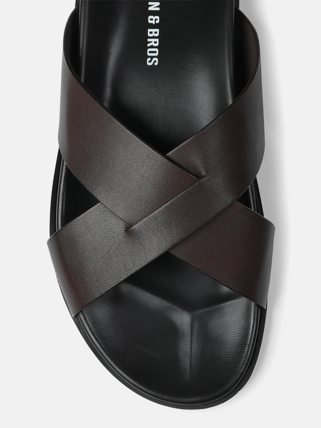 DARK BROWN MEN SANDALS | 5214DARK BROWN