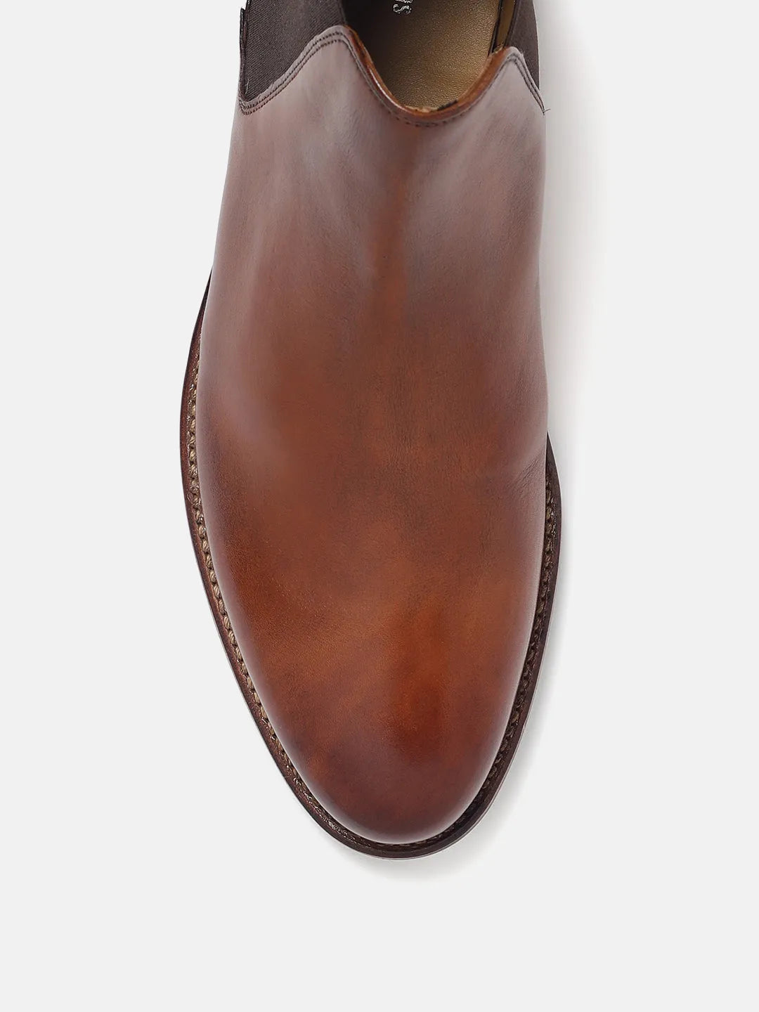 CHELSEA LEATHER BOOTS | 2161 ADIGO TAN