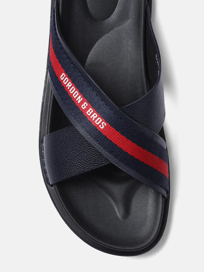 SIGNATURE STRIPE SANDALS