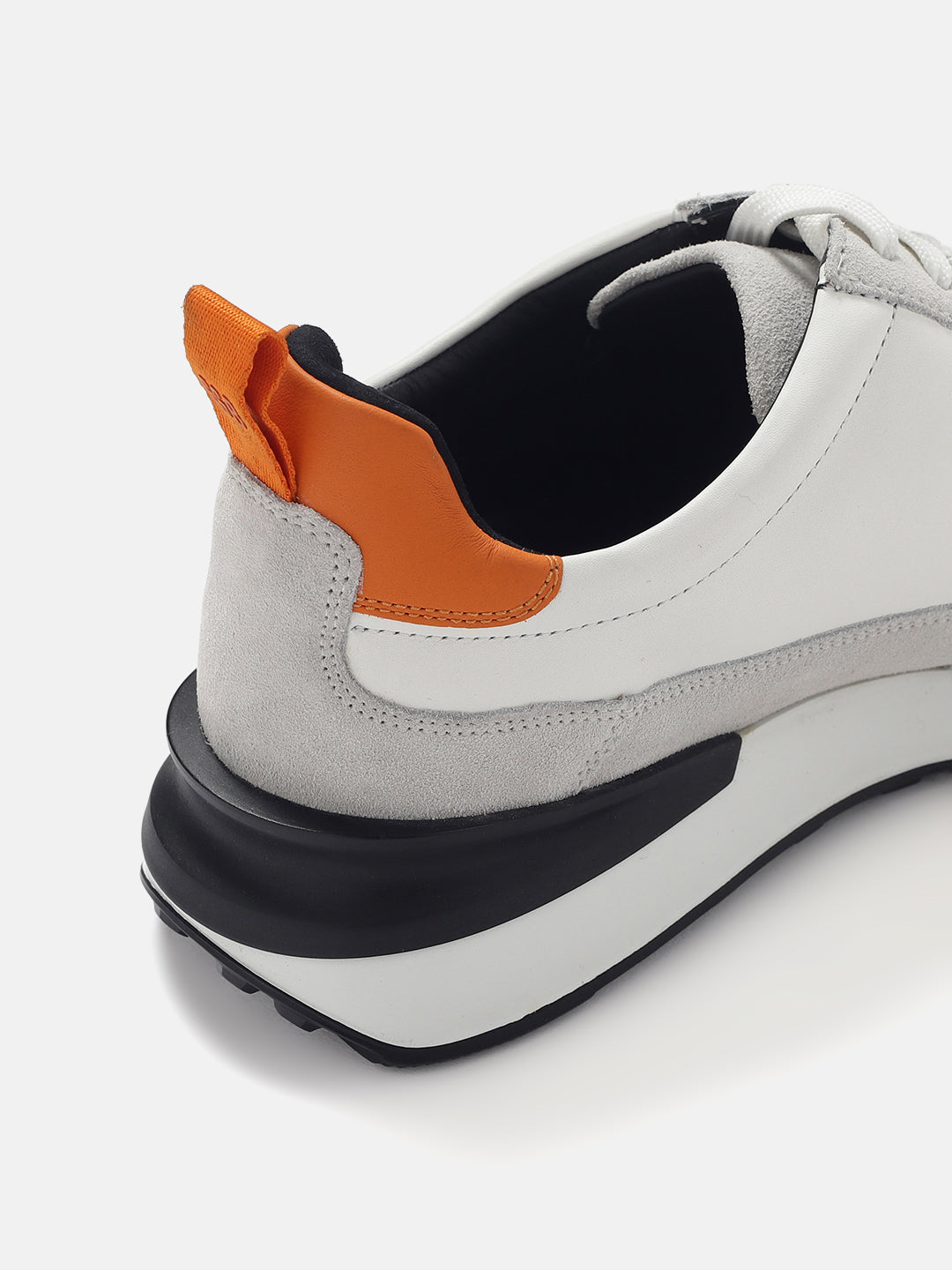 WHITE/GREY MEN CASUAL SNEAKERS LACE UP | 625099WHITE/GREY