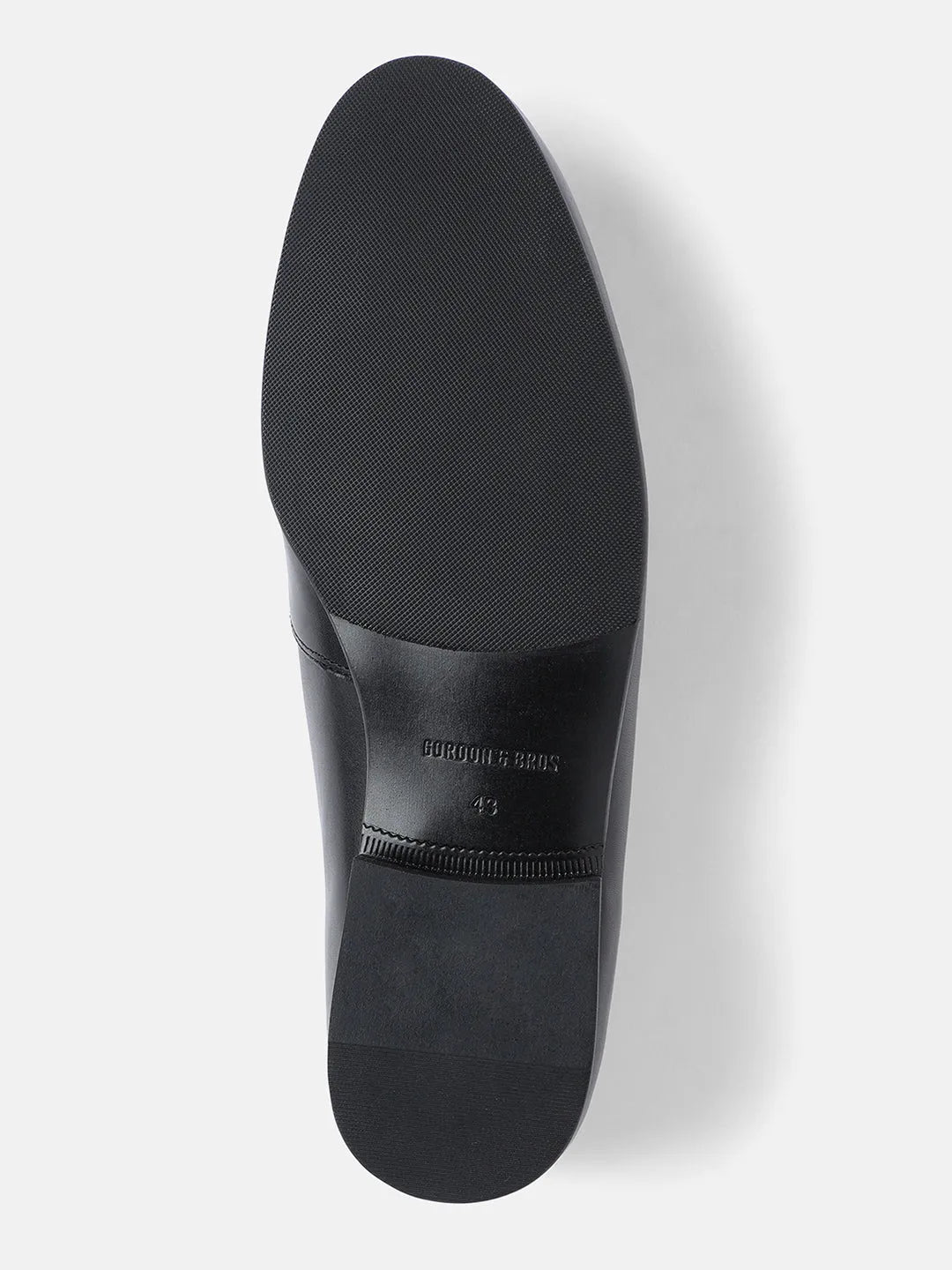 PLAIN BLACK MEN LOAFER | BLACK