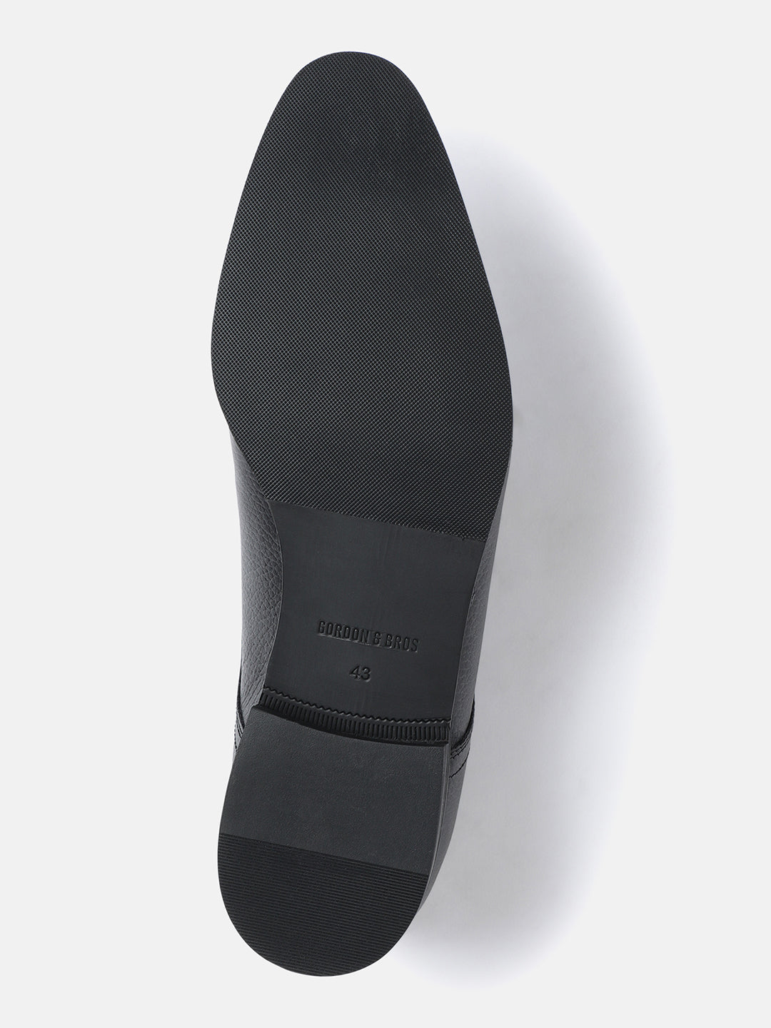 FINE MILLED BLACK MEN DERBY LACE UP SHOES | 636FINE MILLED BLACK