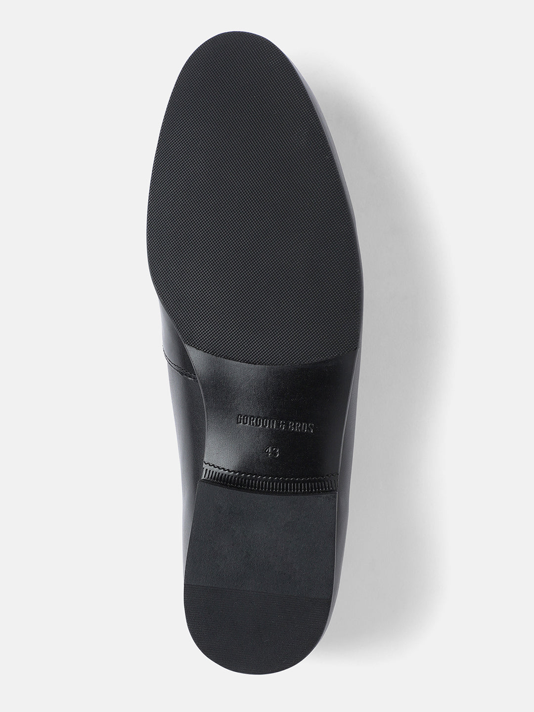 PLAIN BLACK MEN LOAFER | 556PLAIN BLACK