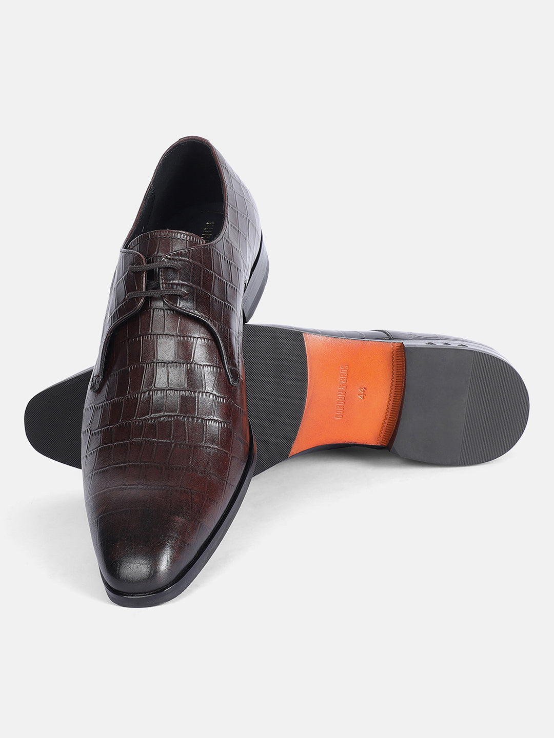 BROWN MEN DERBY LACE UP SHOES | 21BROWN