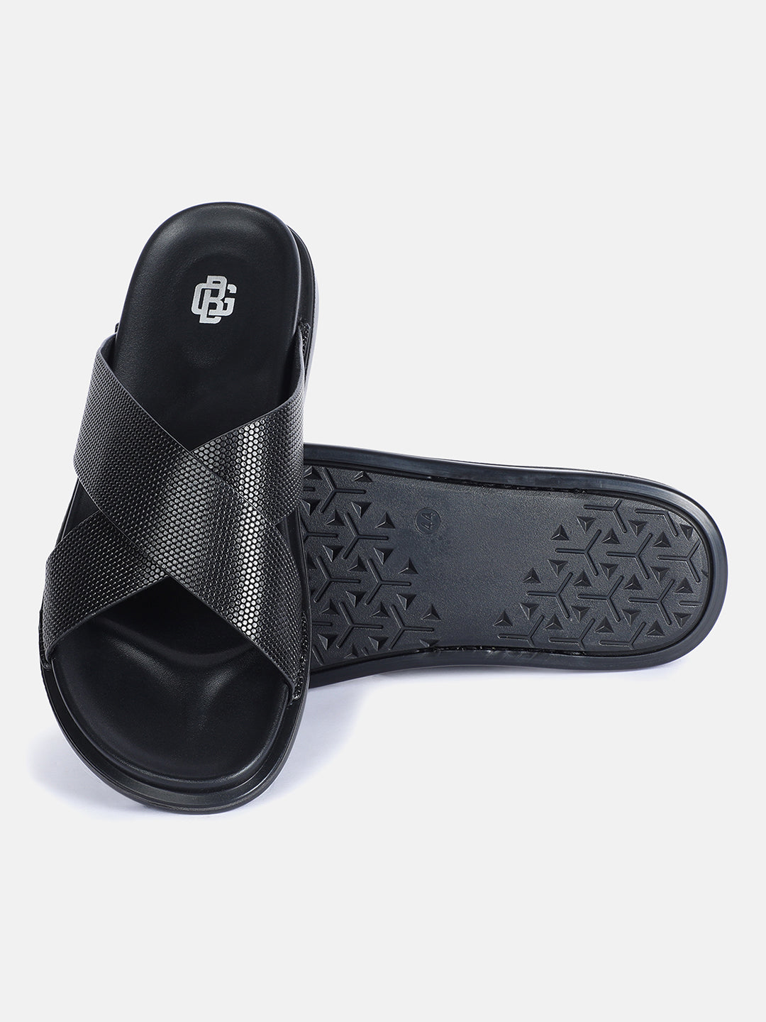 BLACK HP MEN SANDALS | 5204BLACK HP
