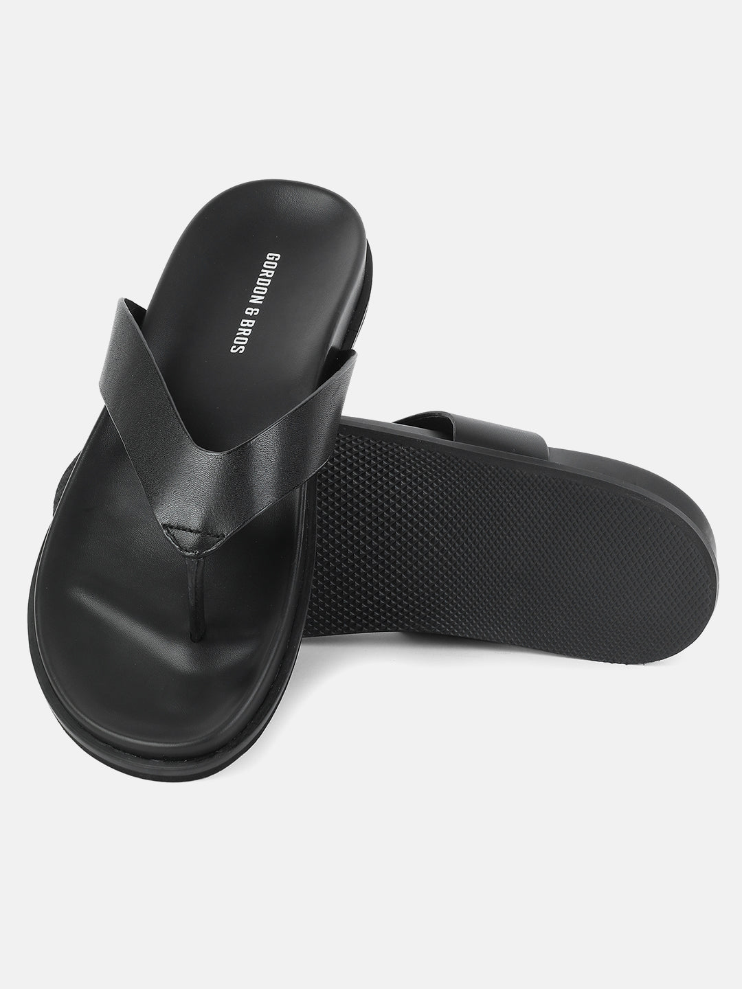 BLACK MEN SANDALS | 5224BLACK