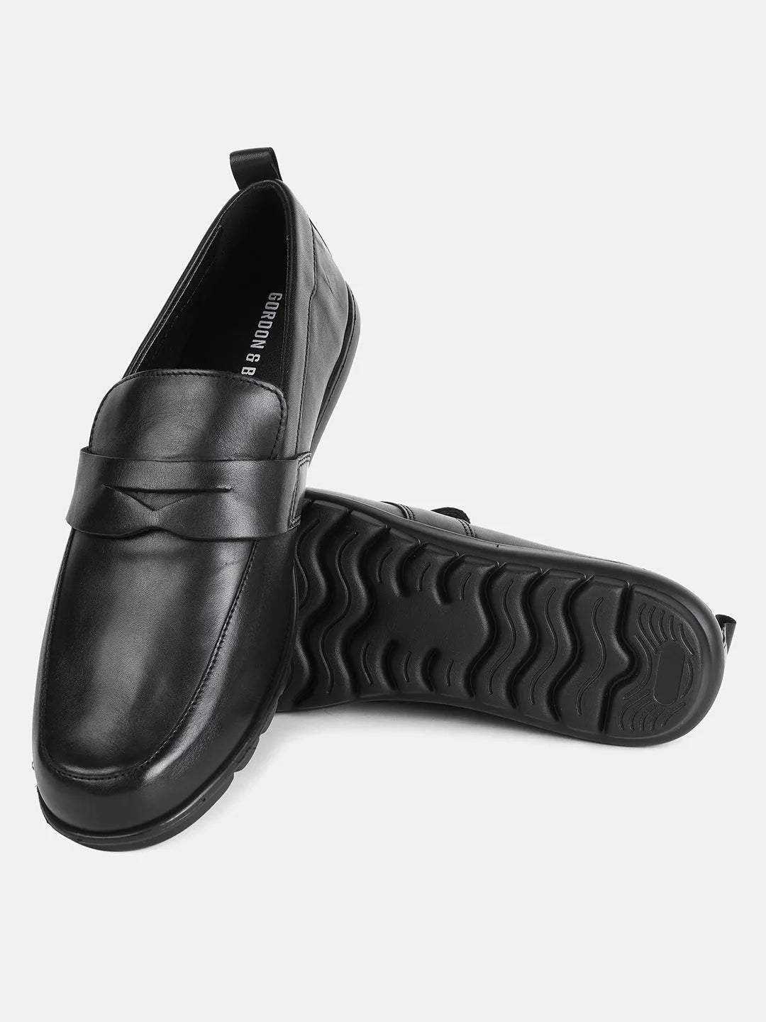WAVE PENNY LOAFER | BLACK