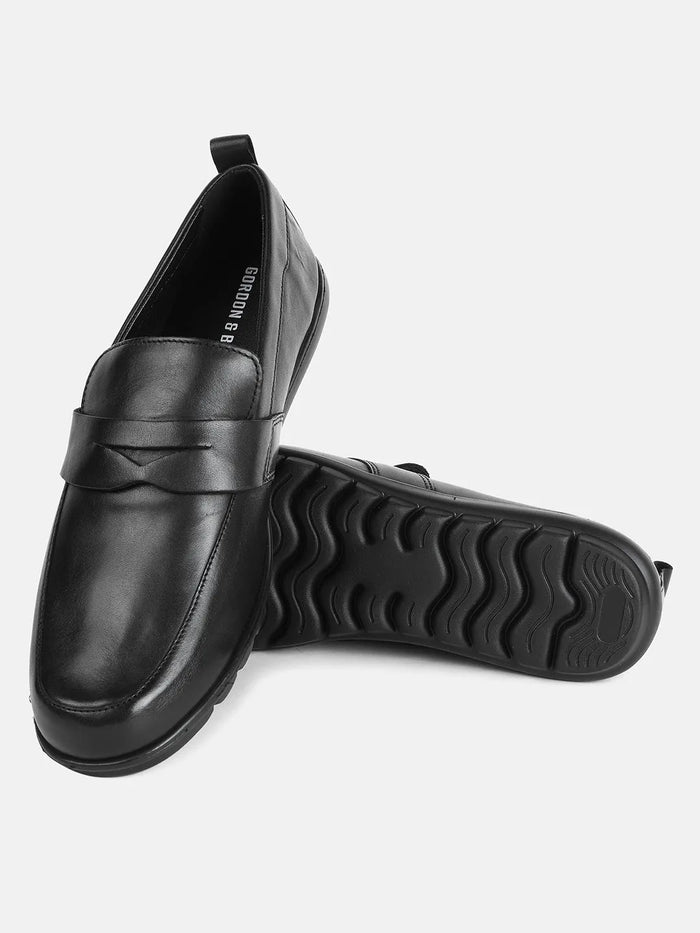 WAVE PENNY LOAFER | BLACK