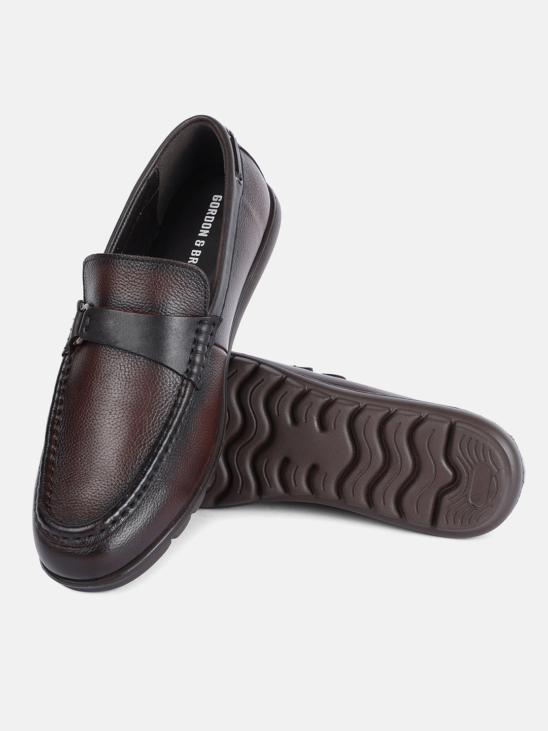 WAVE SADDLE LOAFER | BROWN