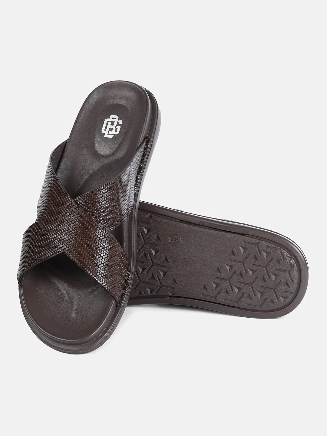 DK BROWN HP MEN SANDALS | 5204DK BROWN HP
