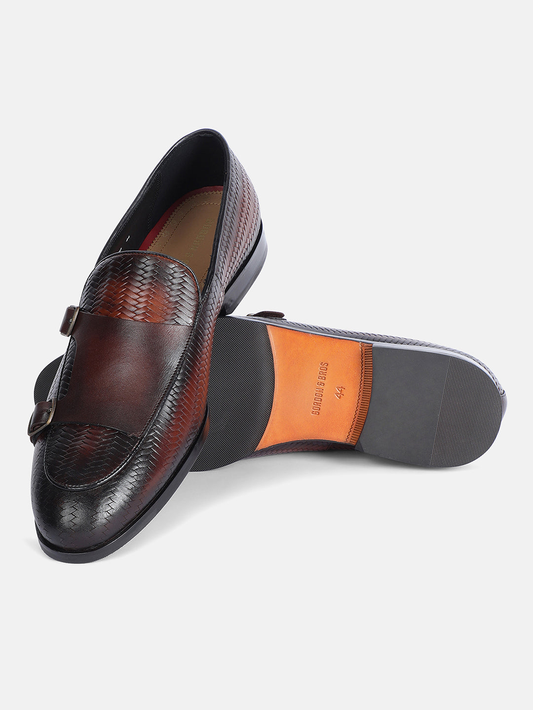 DOUBLE MONK LOAFERS | 2000 BROWN