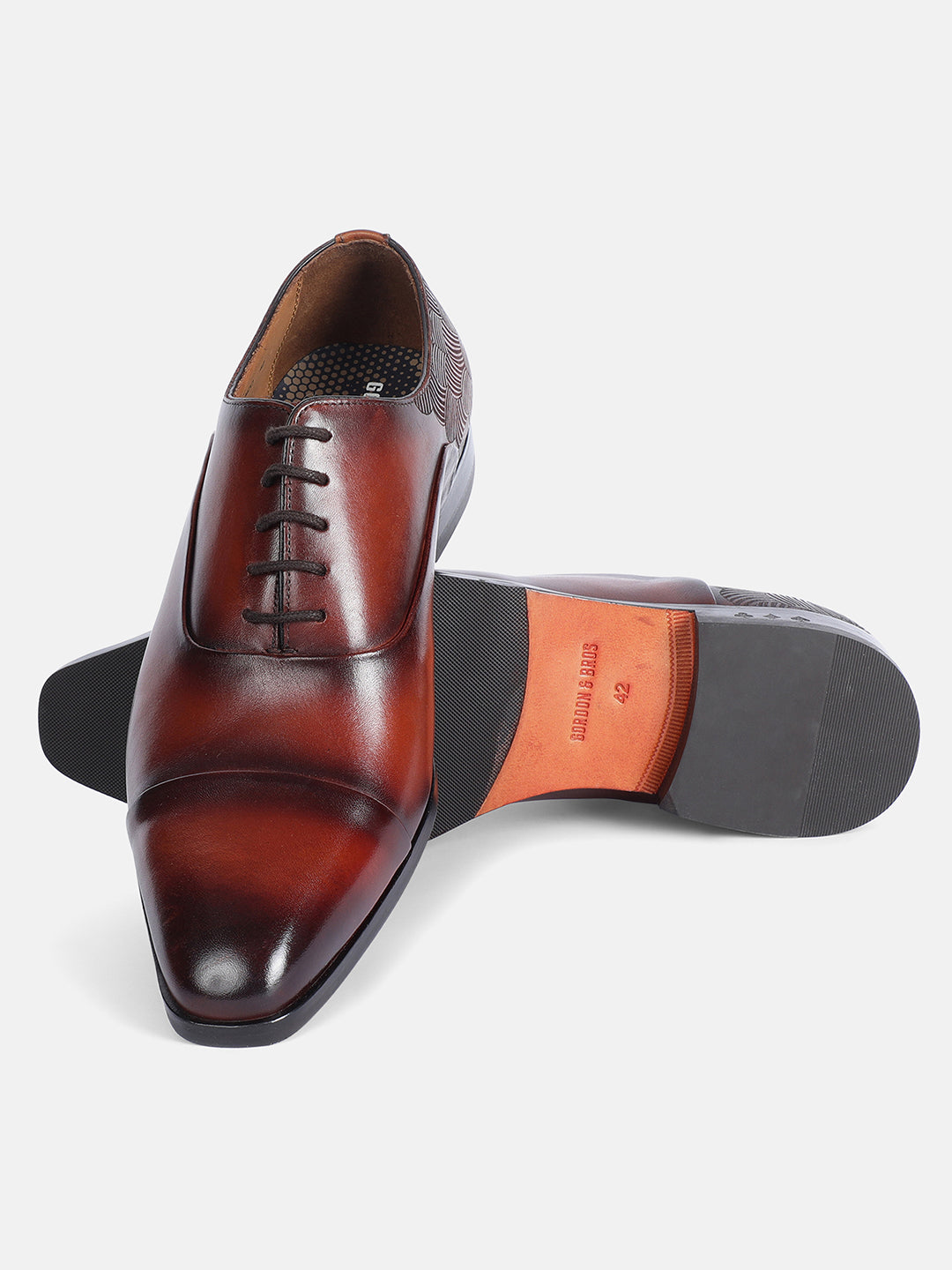 TAN MEN DERBY LACE UP SHOES | 26TAN