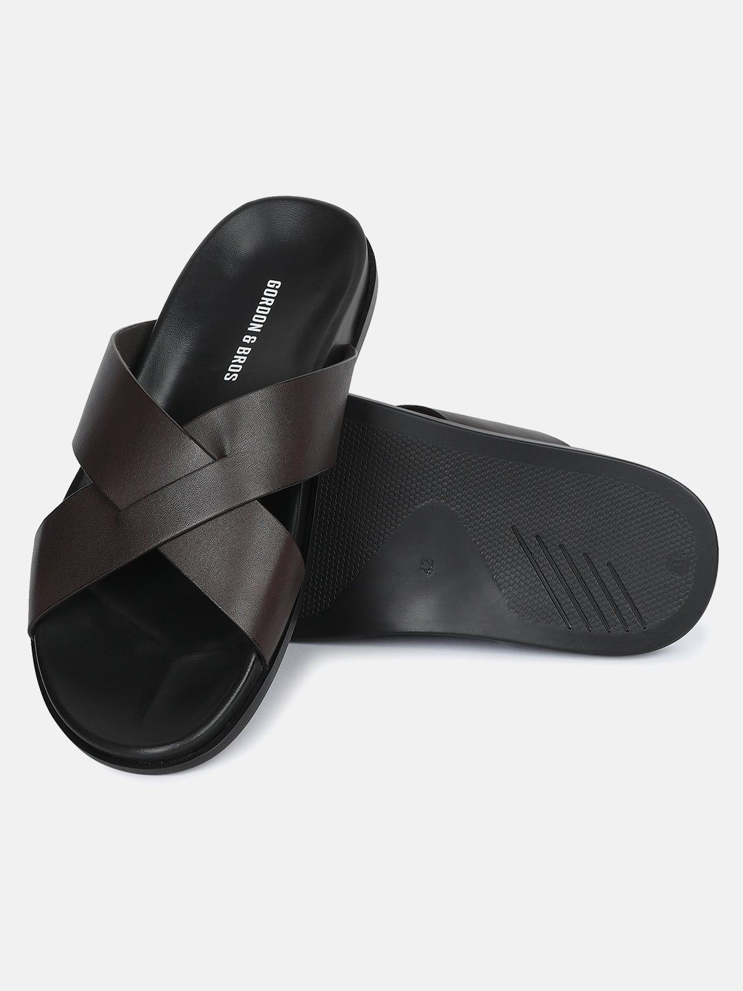 DARK BROWN MEN SANDALS | 5214DARK BROWN