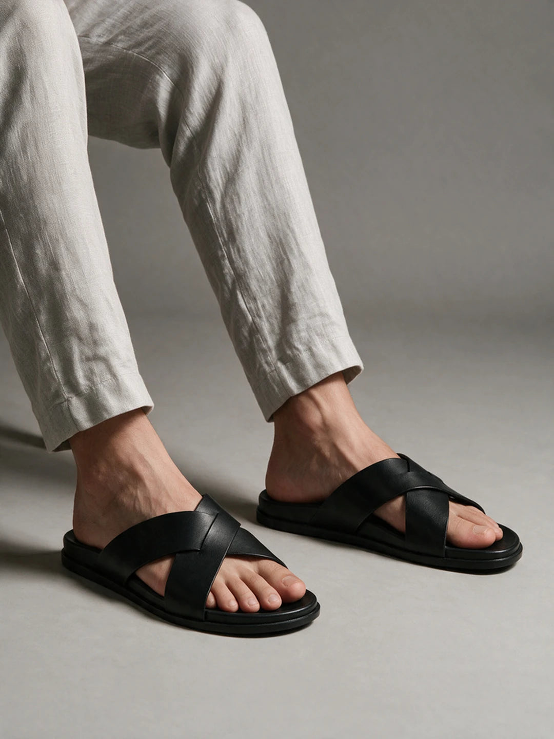 CRUZ SANDAL | BLACK
