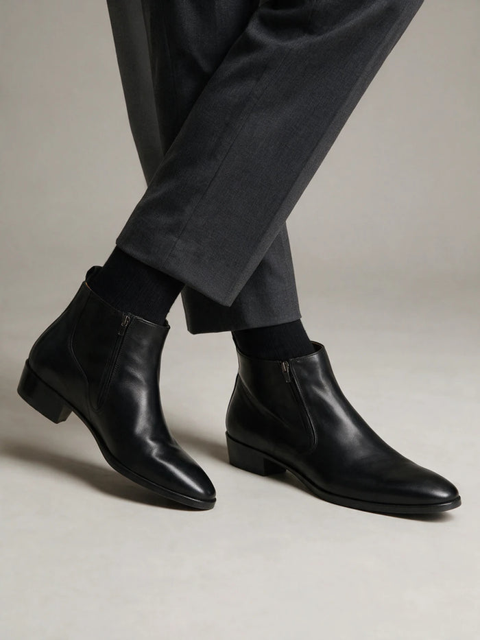 CUBAN BLACK BOOTS | 5029 BLACK