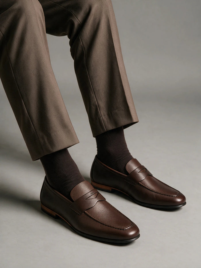 ROMA LOAFERS | 6630 BROWN
