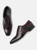 BROWN MEN DERBY LACE UP SHOES