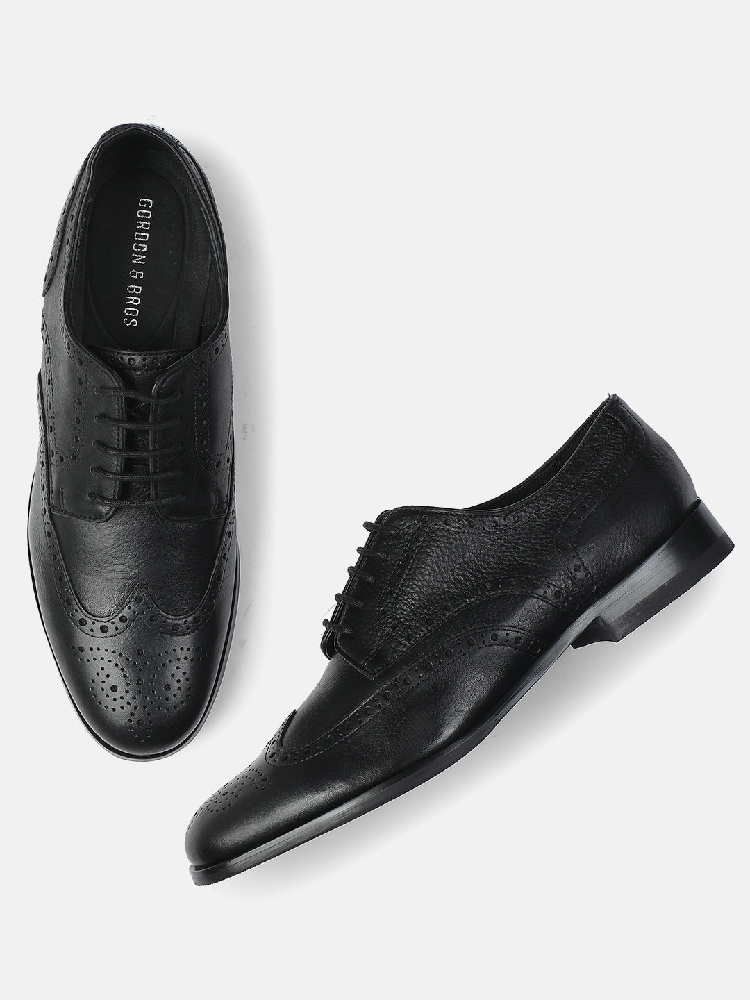MILED BLACK MEN DERBY LACE UP SHOES | 432MILED BLACK
