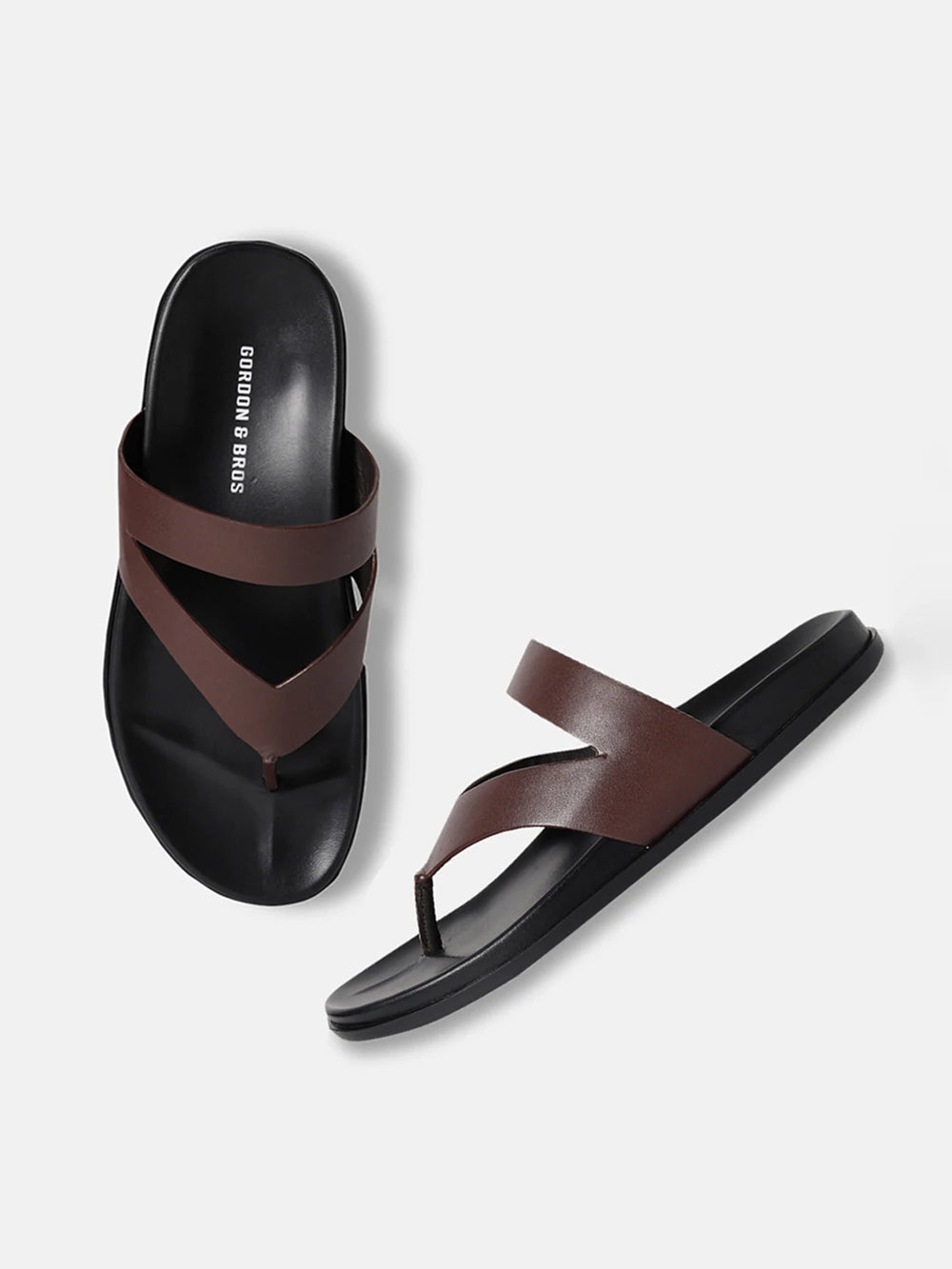 CLASSIC CROSS STRAP SANDALS | 38 BURGUNDY