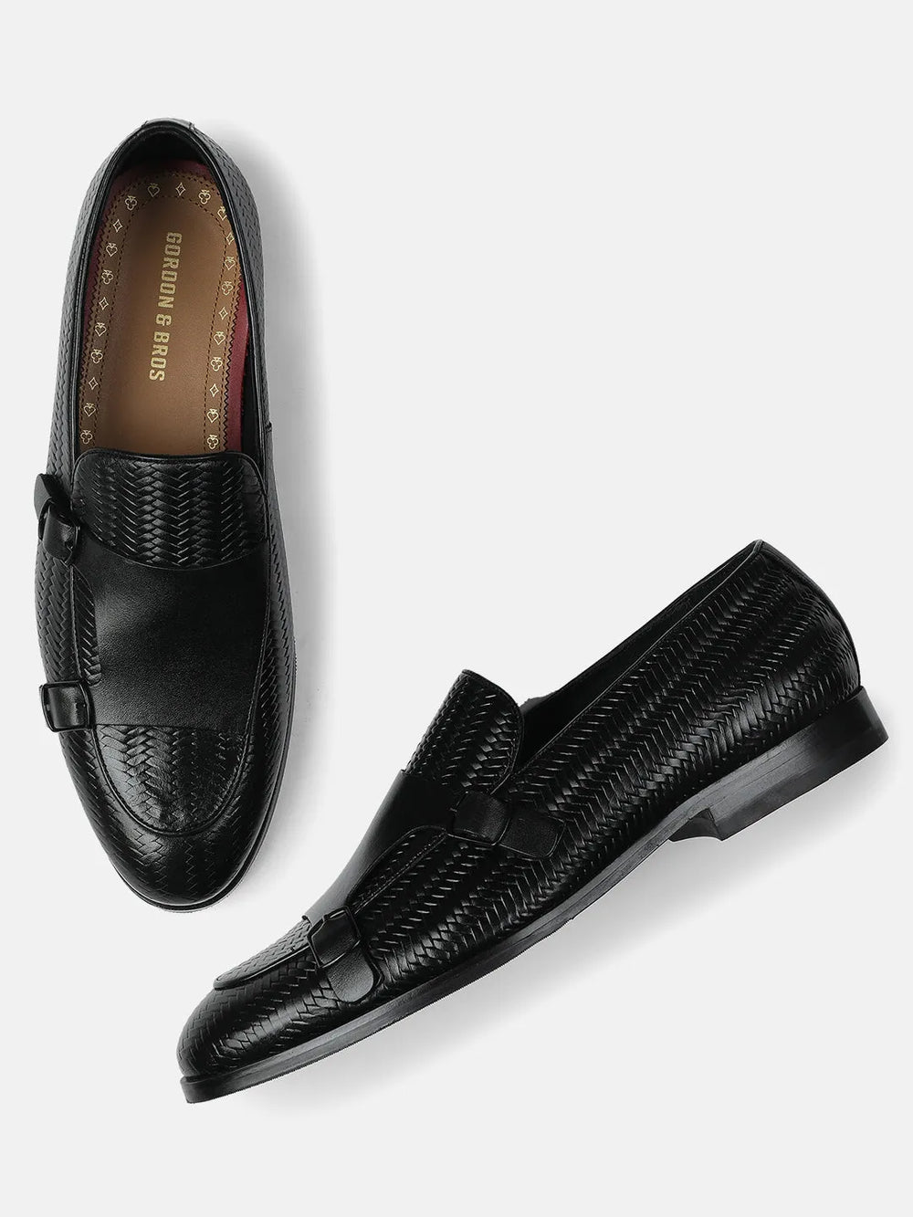 DOUBLE MONK LOAFERS | 2000 BLACK