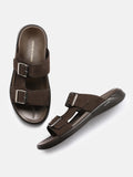 PORTO SANDALS | A36 NUBUCK BROWN