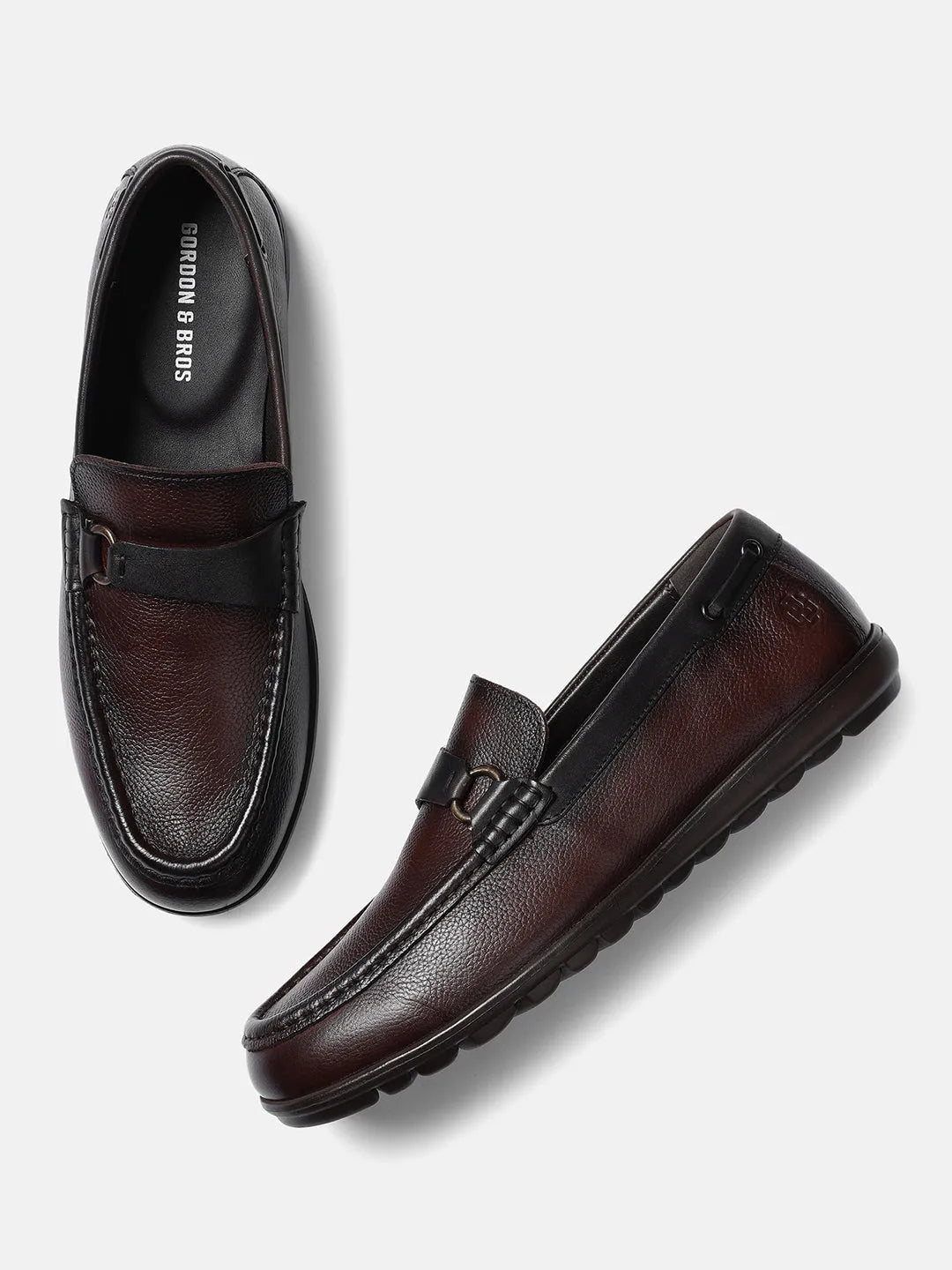 WAVE SADDLE LOAFER | BROWN