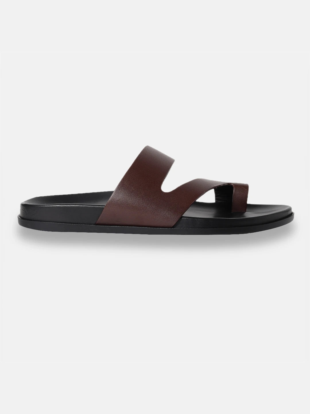 PREMIUM TOE LOOP SANDALS | 39 BURGUNDY