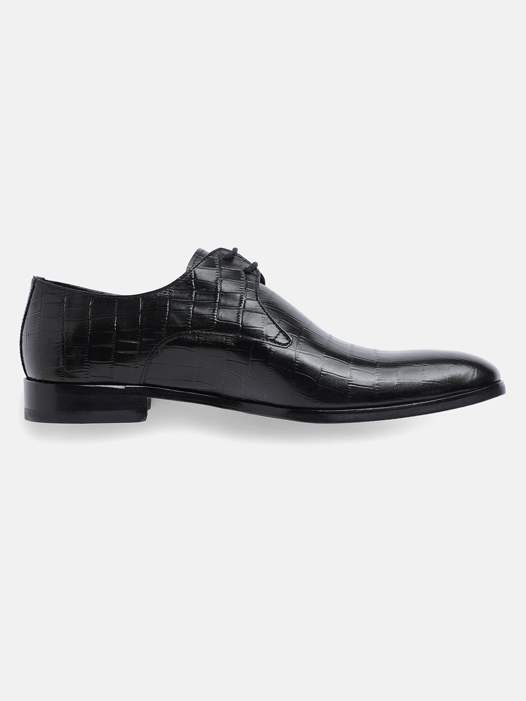 BLACK MEN DERBY LACE UP SHOES | 21BLACK
