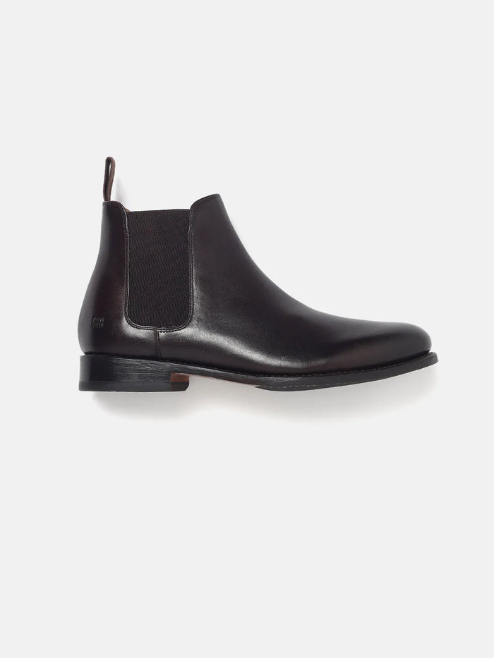 CHELSEA LEATHER BOOTS | 2161 ADIGO BROWN