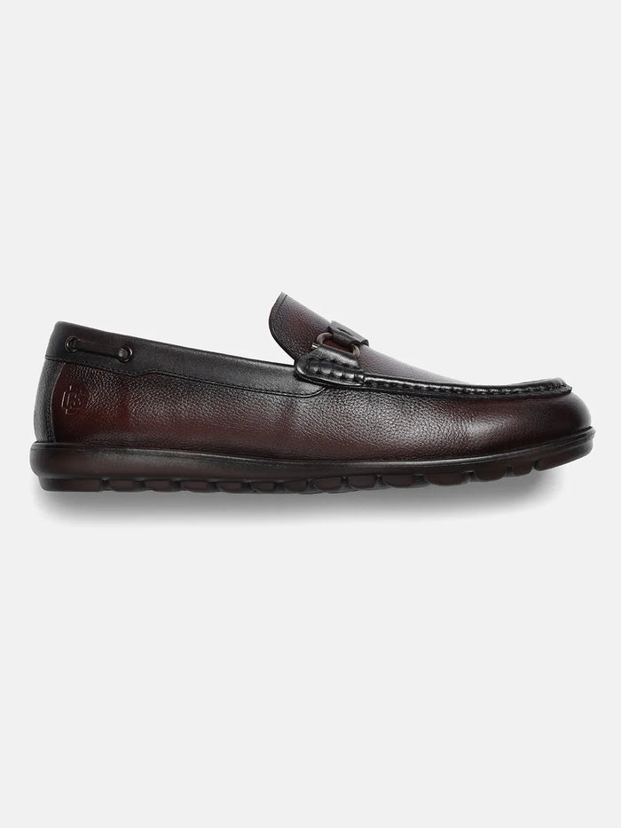 WAVE SADDLE LOAFER | BROWN