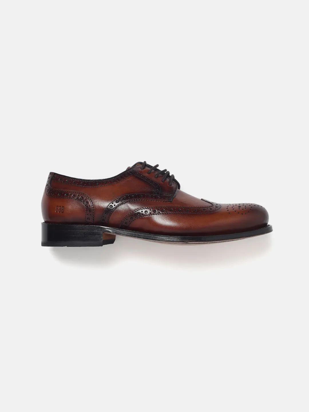 WING BROGUE DERBY SHOES | 2318 ADIGO COGNAC