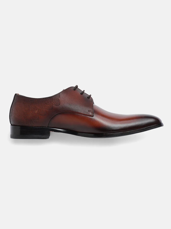 HANDCRAFTED DERBY SHOES | 22 ADIGO TAN